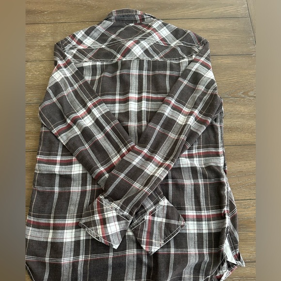 BKE Pearl Snap Long Sleeve Shirt Size‎ S - Picture 3 of 4